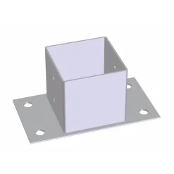 Tolpanjalka Jabo 96x96x150mm valkoinen