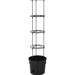 Tomaattiruukku antrasiitti Ø29,5x115 cm polypropeeni (52209)