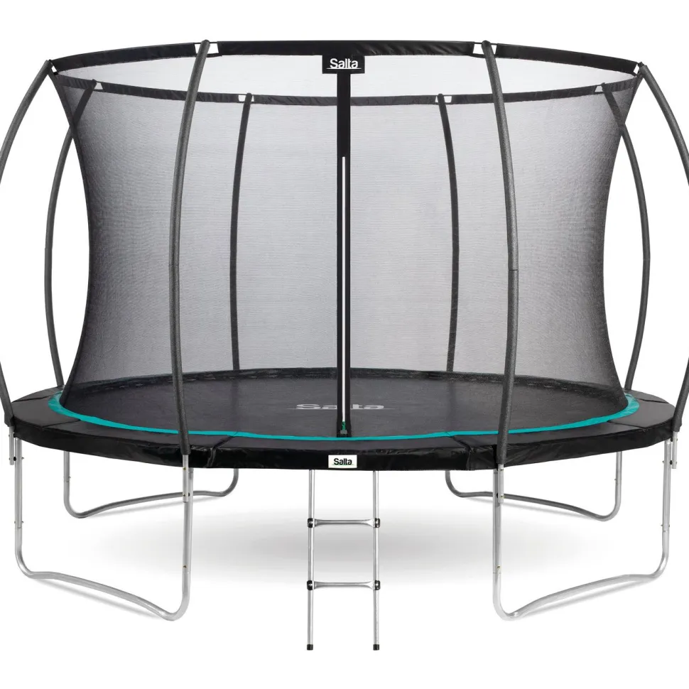 Trampoliini Cosmos Ø366 cm, turvaverkko, tikkaat Salta