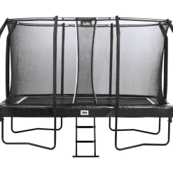 Trampoliini Salta First Class 214x366cm musta sis. turvaverkon portaat