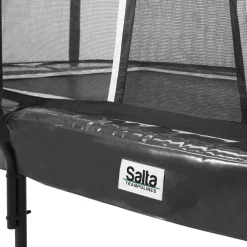 Trampoliini Salta First Class 214x366cm musta sis. turvaverkon portaat