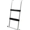 Trampoliinin portaat Home4You 98x52 cm, harmaa