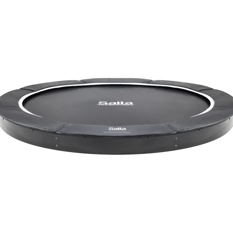 Trampoliini Salta Royal Baseground Ø427cm musta sis. turvaverkko