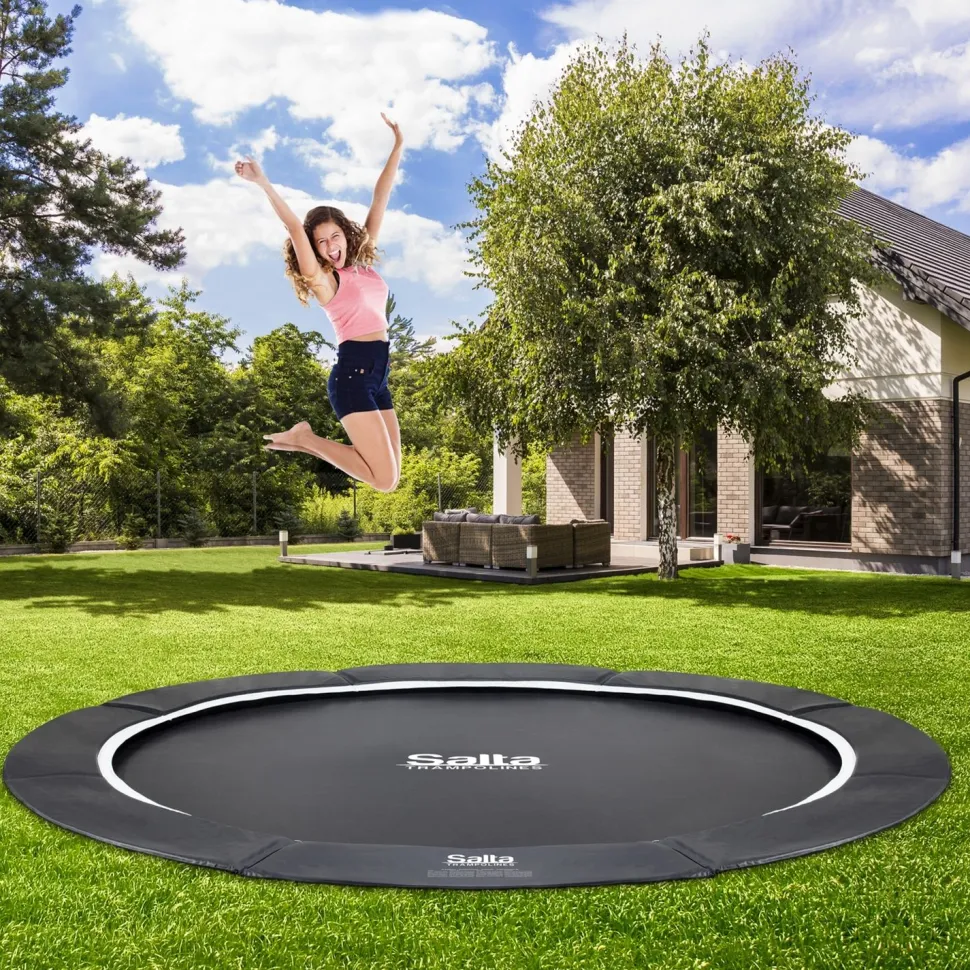 Trampoliini Salta Royal Baseground Sport Ø427cm musta