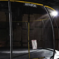 Trampoliini Stratos Ø4.88m turvaverkolla