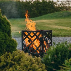 Tulikori GrillSymbol Sverre, 48x48cm, musta