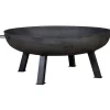 Tulisija Home4you Warm Seeker Ø 100 cm harmaa