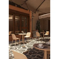 Tuoli Linento Garden Shell-P beige 2kpl/pkt