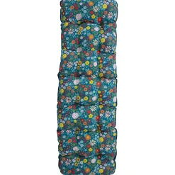 Tuolin pehmuste Home4You BADEN-BADEN 48x165 cm, kukkivat kukat, monivärinen