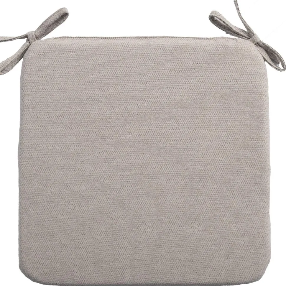 Tuolin pehmuste Home4You SIMPLE beige 39x39x2,5 cm