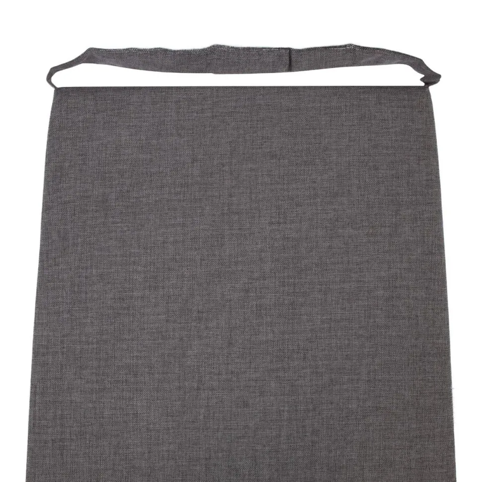 Tuolin pehmuste Home4You WICKER 2-3,48x63x3 cm, tummanharmaa