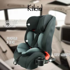 Turvaistuin Kikid Premium 9-36 kg