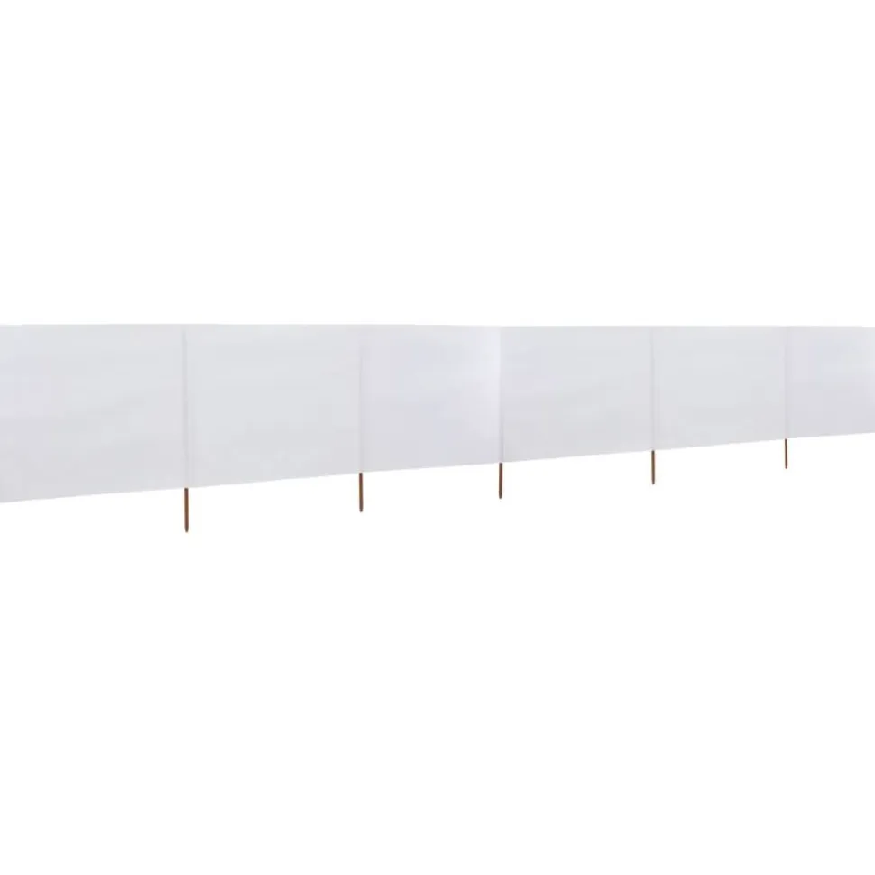 Tuulensuojakangas 6 paneelilla 800x80 cm musta