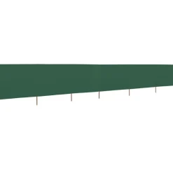 Tuulensuojakangas 6 paneelilla 800x80 cm musta