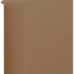 Tuulensuojakangas 6 paneelilla 800x80 cm musta