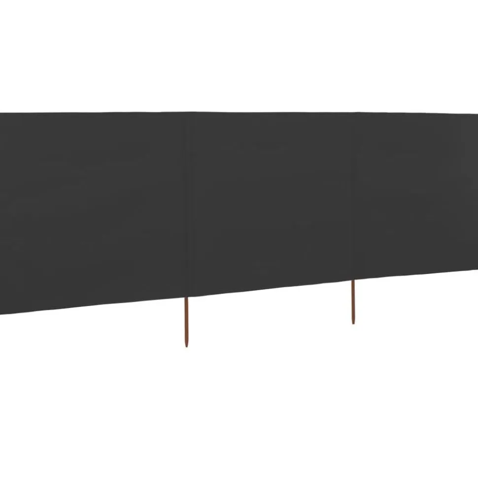 Tuulensuojakangas 3 paneelilla 400x80 cm taivaansininen