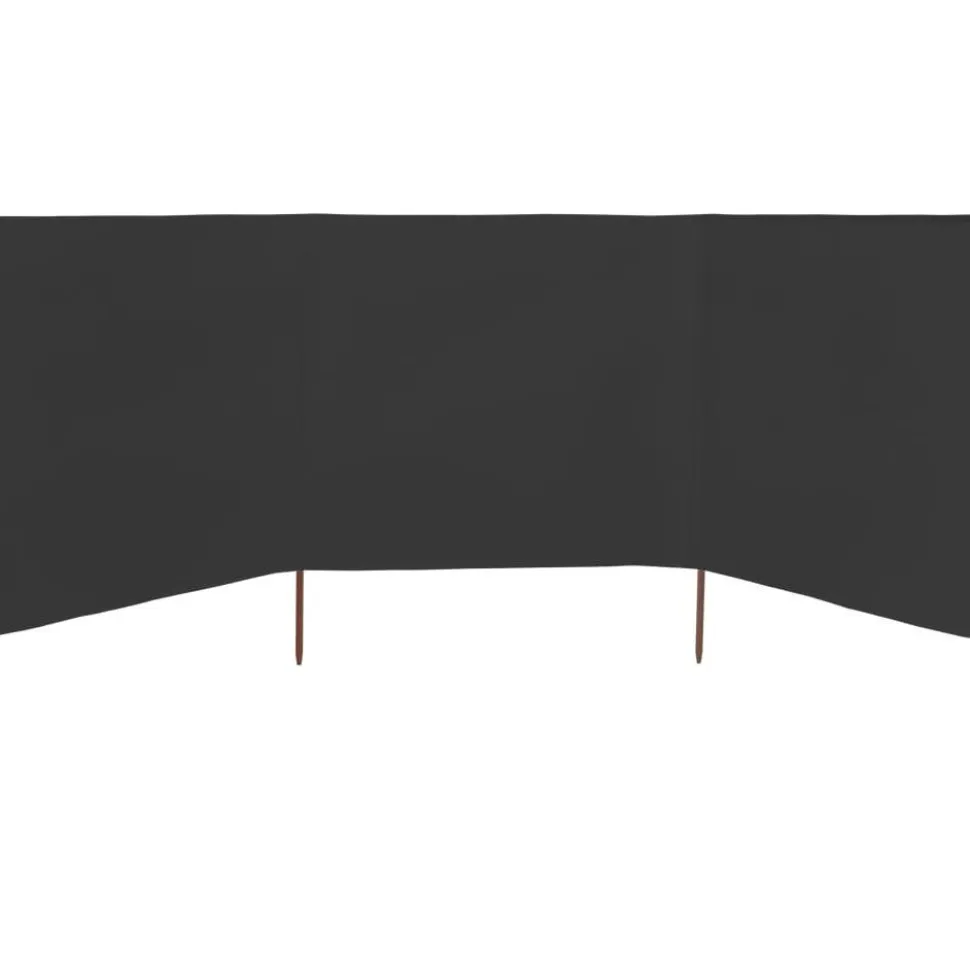 Tuulensuojakangas 3 paneelilla 400x80 cm taivaansininen