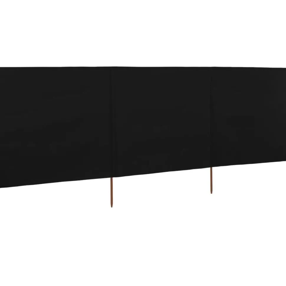 Tuulensuojakangas 3 paneelilla 400x80 cm taivaansininen