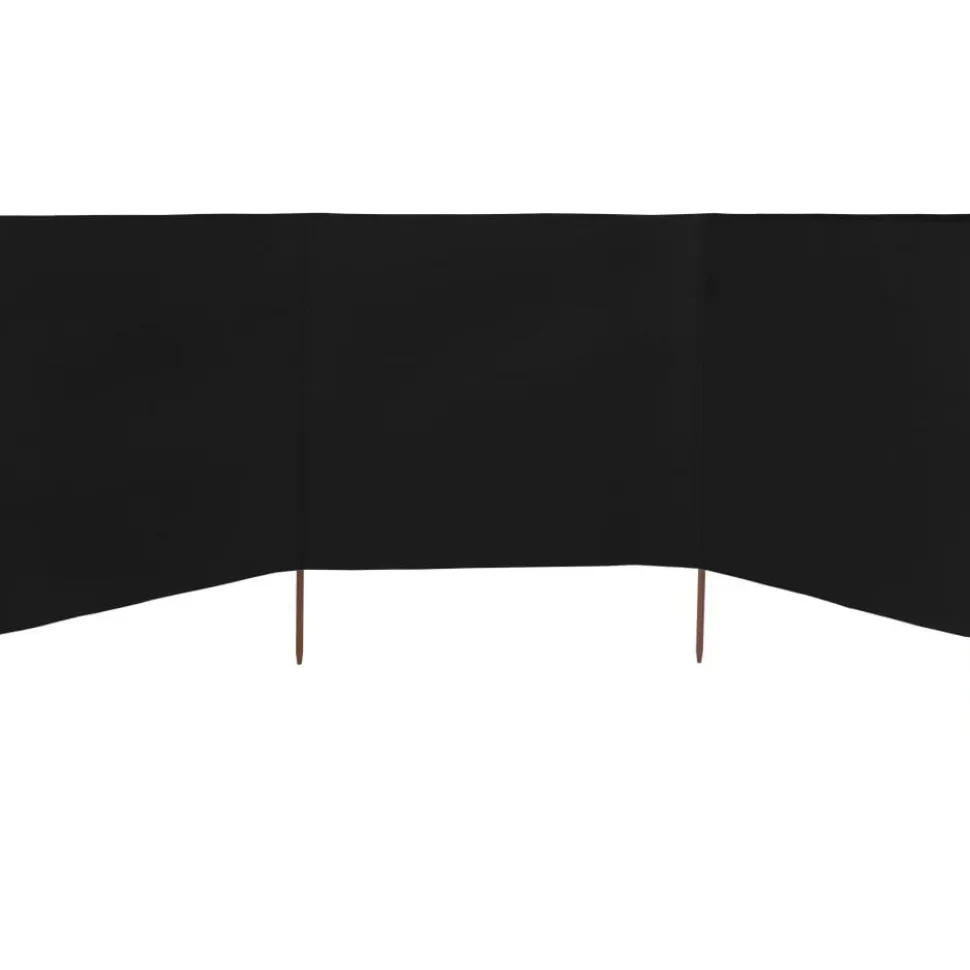Tuulensuojakangas 3 paneelilla 400x80 cm taivaansininen
