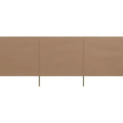 Tuulensuojakangas 3 paneelilla 400x80 cm taivaansininen