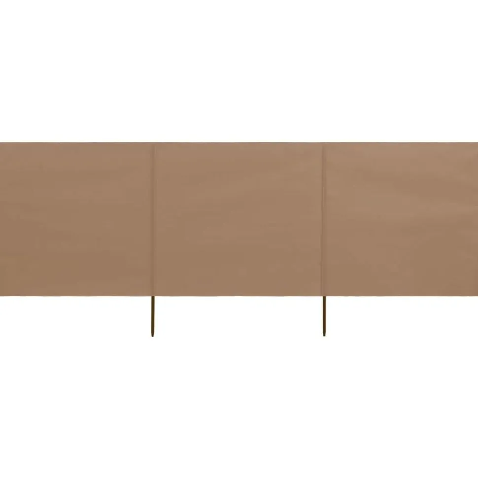 Tuulensuojakangas 3 paneelilla 400x80 cm taivaansininen