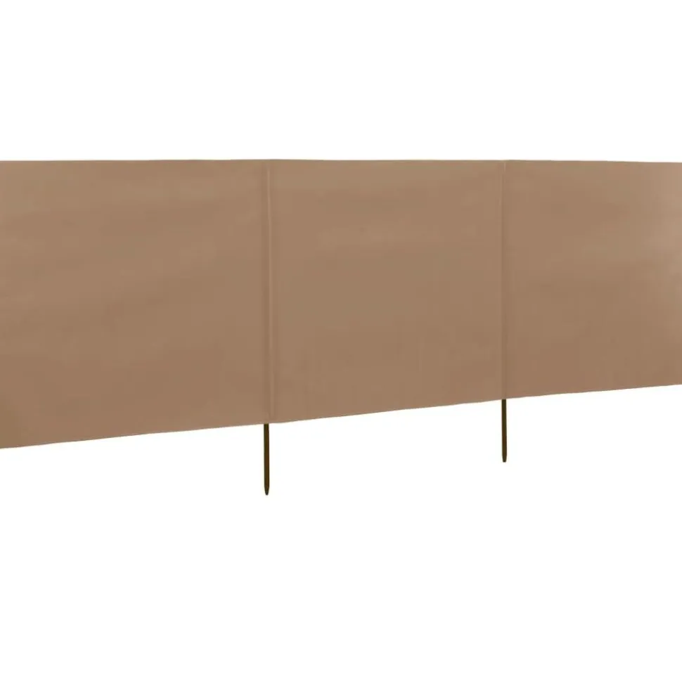 Tuulensuojakangas 3 paneelilla 400x80 cm taivaansininen