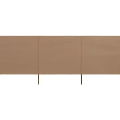 Tuulensuojakangas 3 paneelilla 400x80 cm taivaansininen