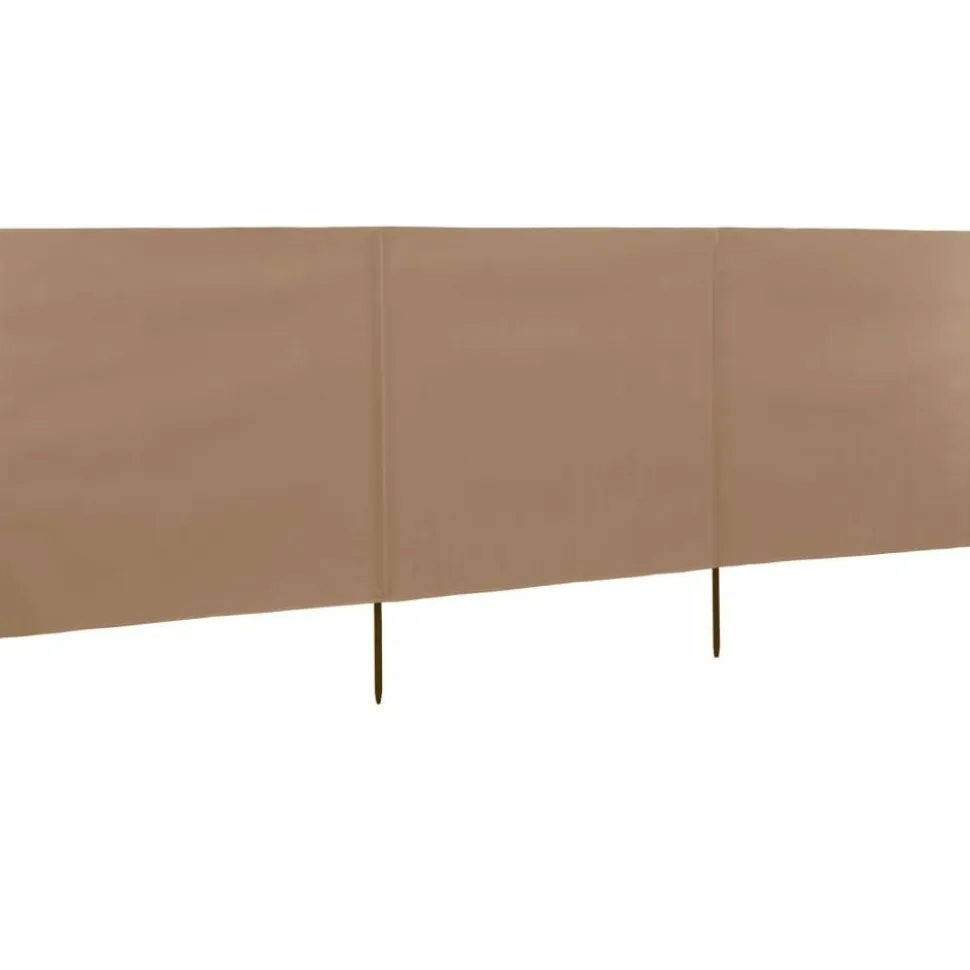 Tuulensuojakangas 3 paneelilla 400x80 cm taivaansininen