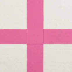 Täytettävä voimistelumatto pumpulla 60x100x20 cm PVC pinkki