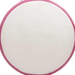 Täytettävä voimistelumatto pumpulla 100x100x10 cm PVC pinkki