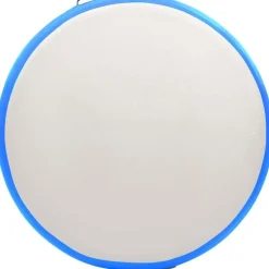 Täytettävä voimistelumatto pumpulla 100x100x15cm PVC sininen