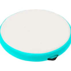 Täytettävä voimistelumatto pumpulla 100x100x15 cm PVC vihreä