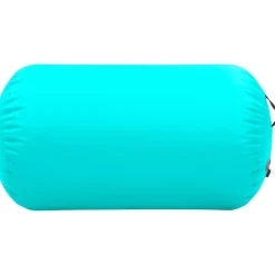Täytettävä voimistelurulla pumpulla 100x60 cm PVC vihreä