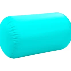 Täytettävä voimistelurulla pumpulla 100x60 cm PVC vihreä