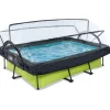 Uima-allassetti Exit Lime 150x220cm 12V vihreä sis. kupu