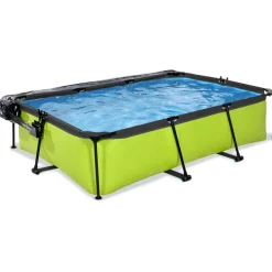 Uima-allassetti Exit Lime 150x220cm 12V vihreä sis. kupu