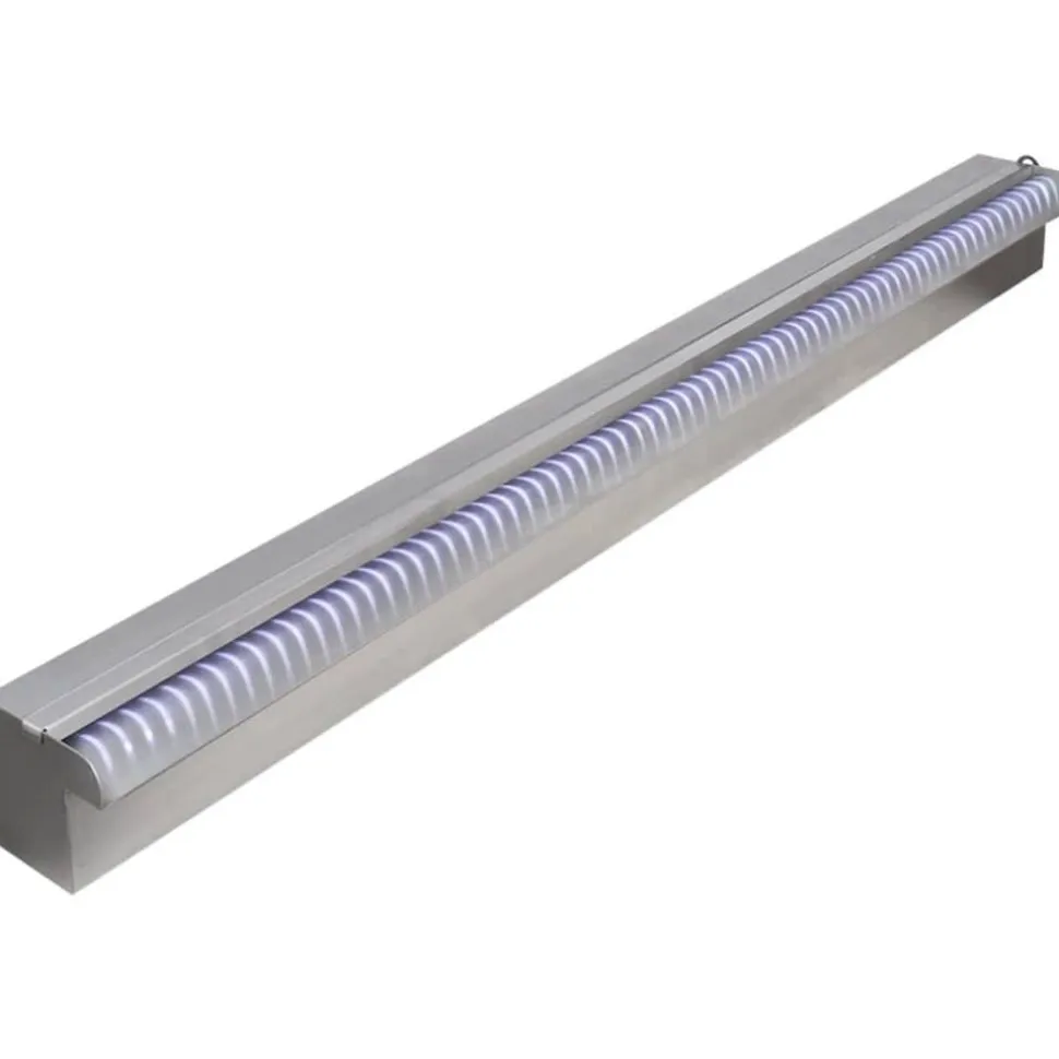 Uima-altaan suihkulähde led:llä ruostumaton teräs 90cm