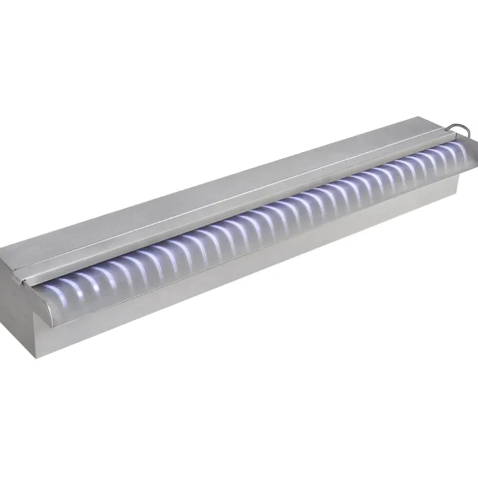 Uima-altaan suihkulähde led:llä ruostumaton teräs 60cm