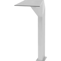 Uima-altaan suihkulähde ruostumaton teräs 50x30x90cm hopea