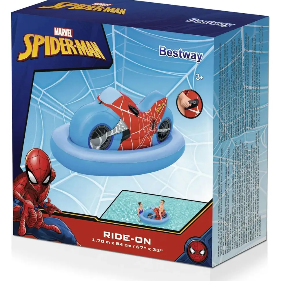 Uimalautta Bestway Spiderman Rider, 170x84cm