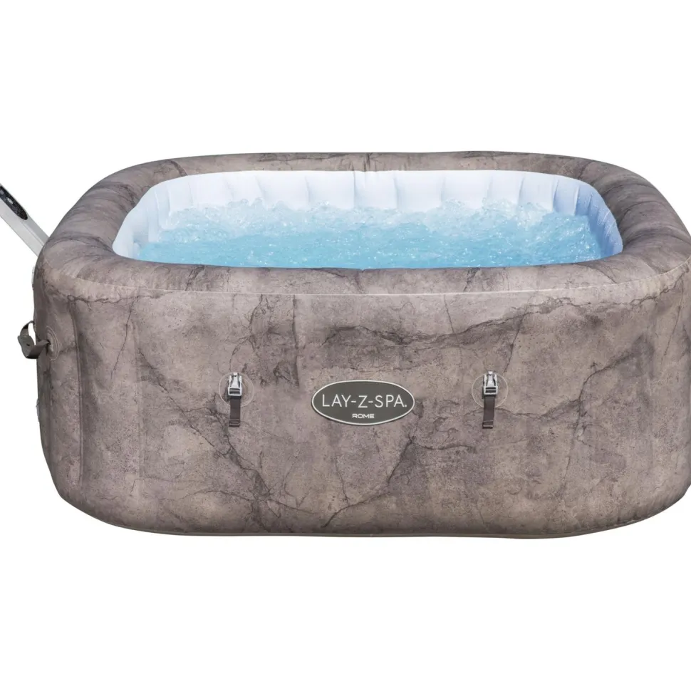 Ulkoporeallas Bestway Lay-Z-Spa Rome Ultrafit Smart Airjet, 6 hlöä, 140 suutinta
