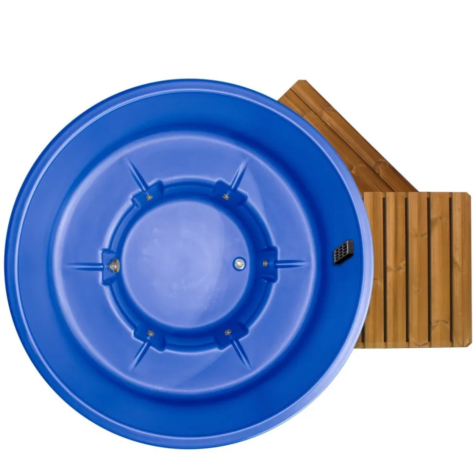 Ulkoporeallas SpaDealers TopSpa xs Wifi 6 hlöä brown/azul blue