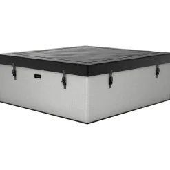 Ulkoporeallas Wave Spa Garda, 6 hlöä, 90 suutinta, WiFi, neliö, koottava, harmaa