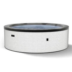 Ulkoporeallas Wave Spa Tahoe, 4 hlöä, 70 suutinta, WiFi, pyöreä, koottava, valkoinen