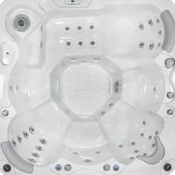 Ulkoporeallas Wellis Jupiter Ice White, 6 hlöä, 46 suutinta, harmaa/valkoinen