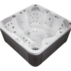 Ulkoporeallas Wellis Jupiter Ice White, 6 hlöä, 46 suutinta, harmaa/valkoinen