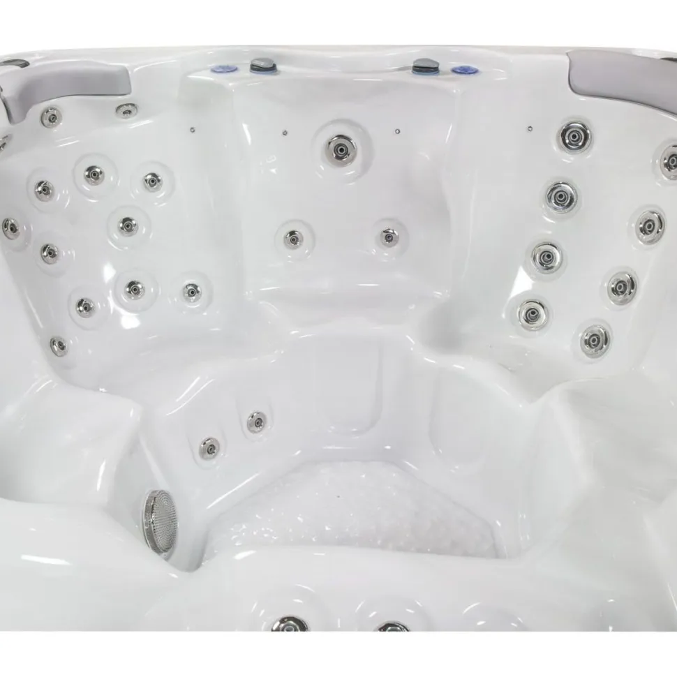 Ulkoporeallas Wellis Jupiter Ice White, 6 hlöä, 46 suutinta, harmaa/valkoinen