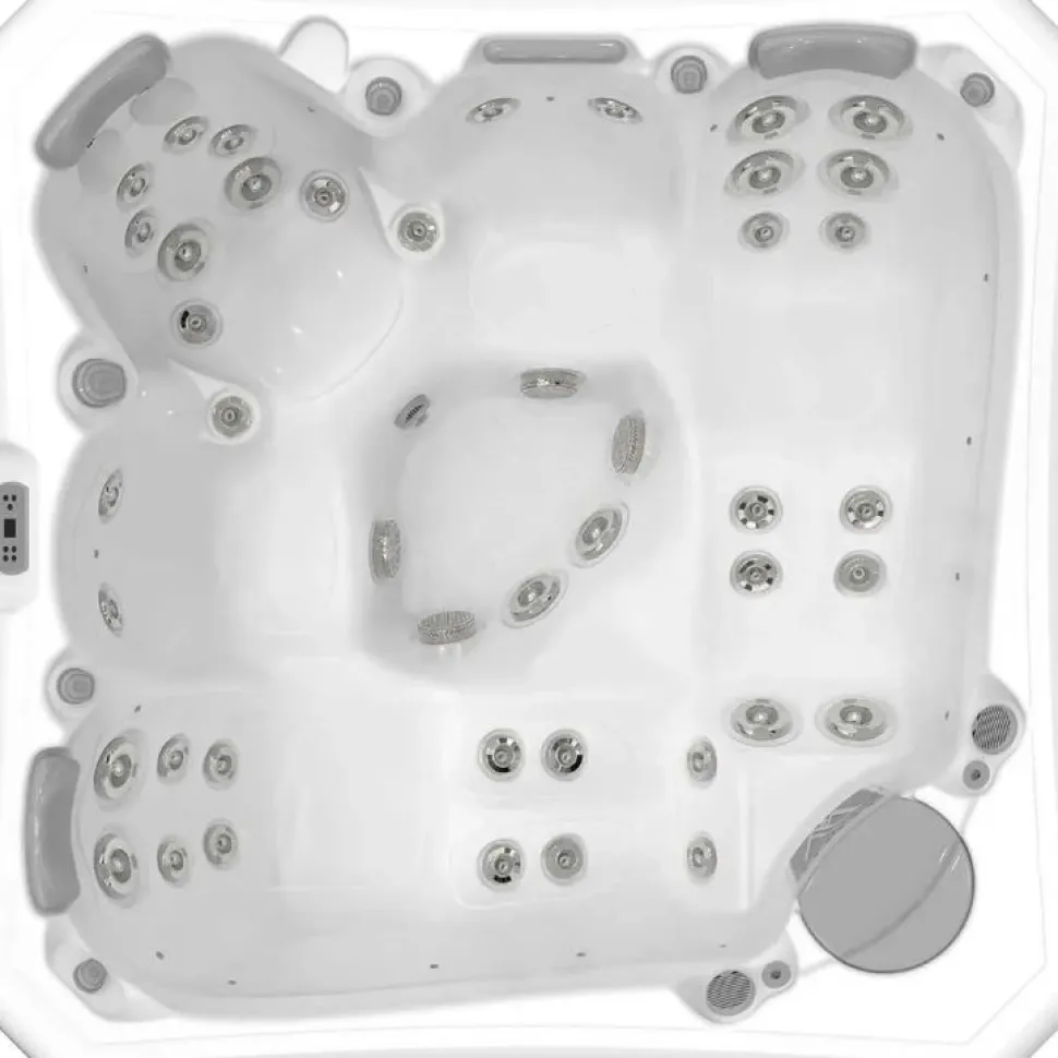 Ulkoporeallas Wellis Palermo Life WIFI, 5 hlöä, 42 suutinta, harmaa/valkoinen