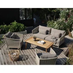 Ulkosohva Brafab Aster, 3-istuttava, beige