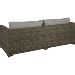 Ulkosohva Brafab Ninja, 3-istuttava, ruskea/beige